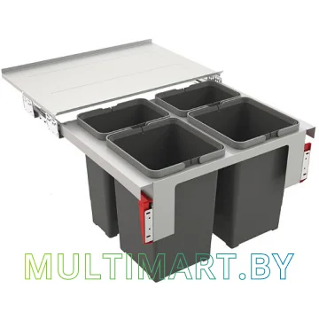 Мусорное ведро Franke Garbo 60-3 (8+12+18 л)